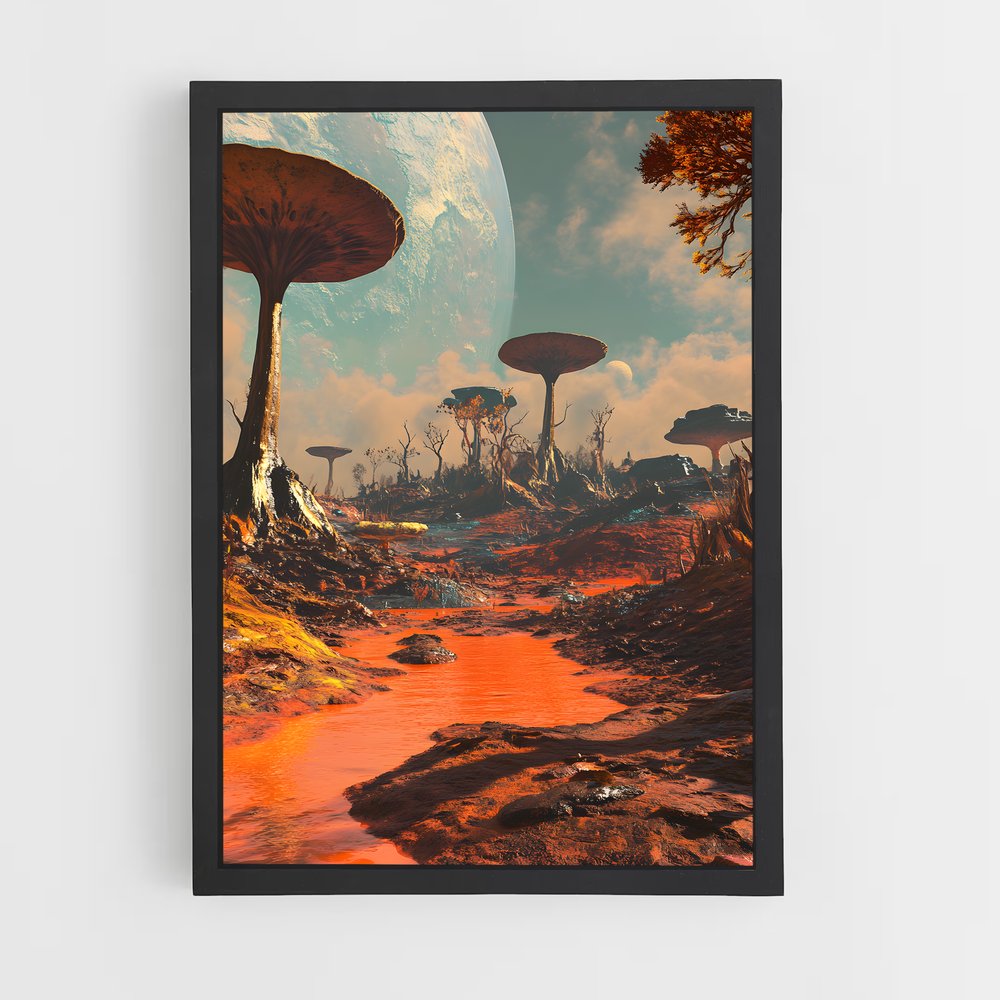 Poster Mondes extraterrestres captivants et mystérieux (vue 2)